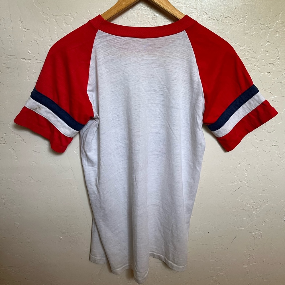 VINTAGE U.S. Olympics Ringer T - Picture 2 of 5